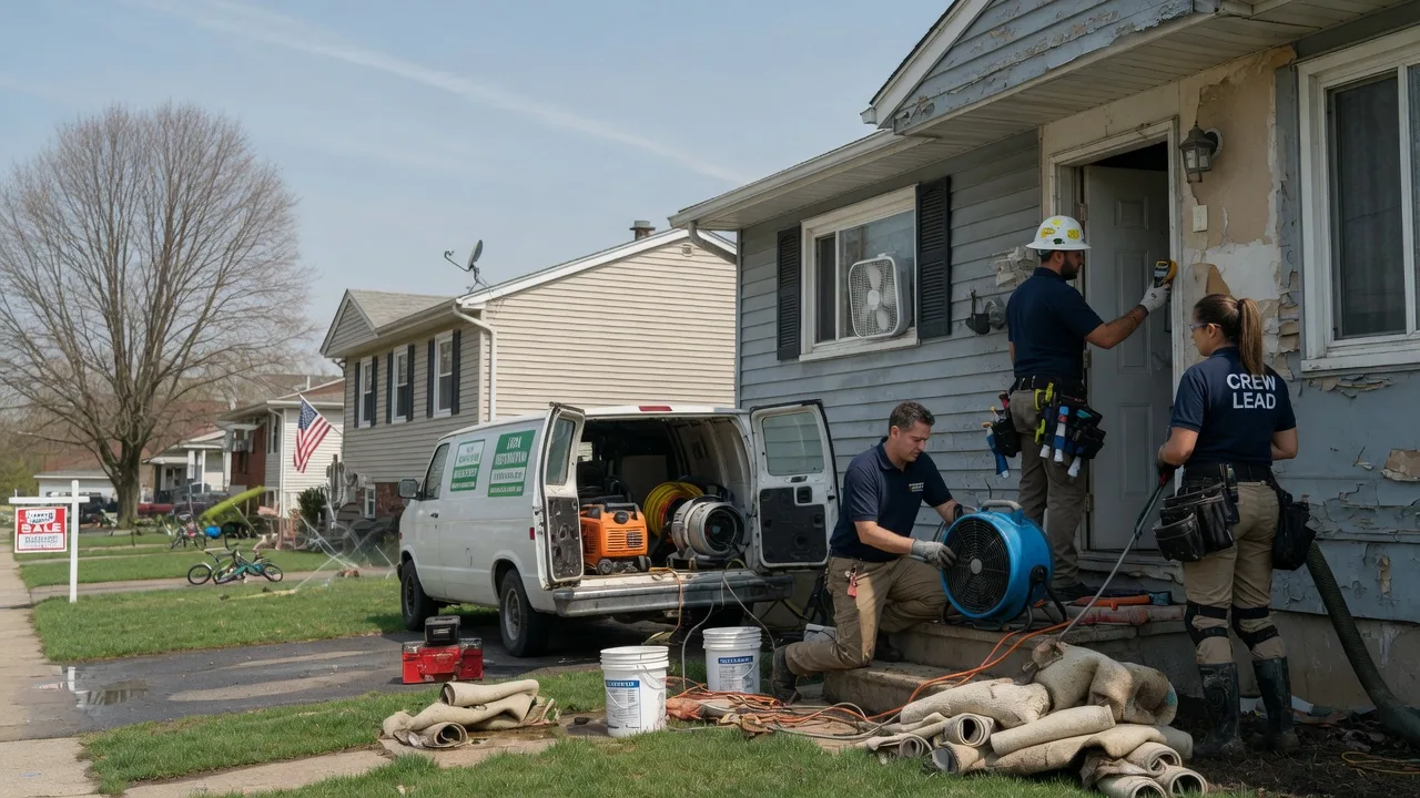 Flood Cleanup in Meadows Of Dan, VA near me